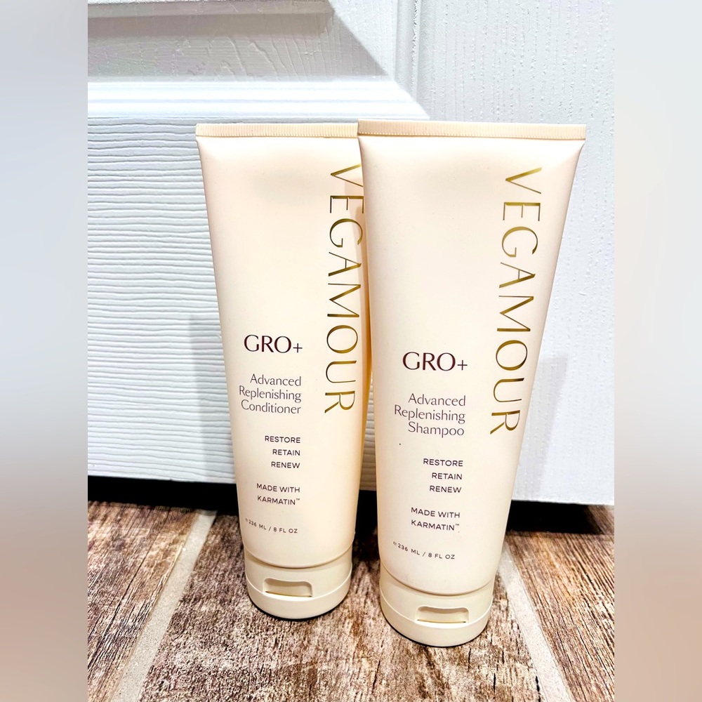 Vegamour Gro+ Shampoo+Conditioner Duo (NEW/SEALED)